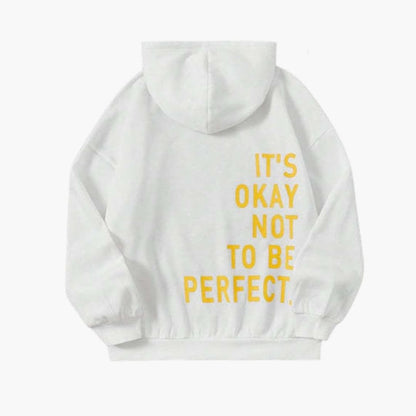 Women’s Oversized Hoodie – Large Back Print with Drawstring Hood