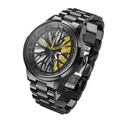 Men’s Motorsport-Inspired Bracelet Watch – Statement Timepiece for Everyday Styling