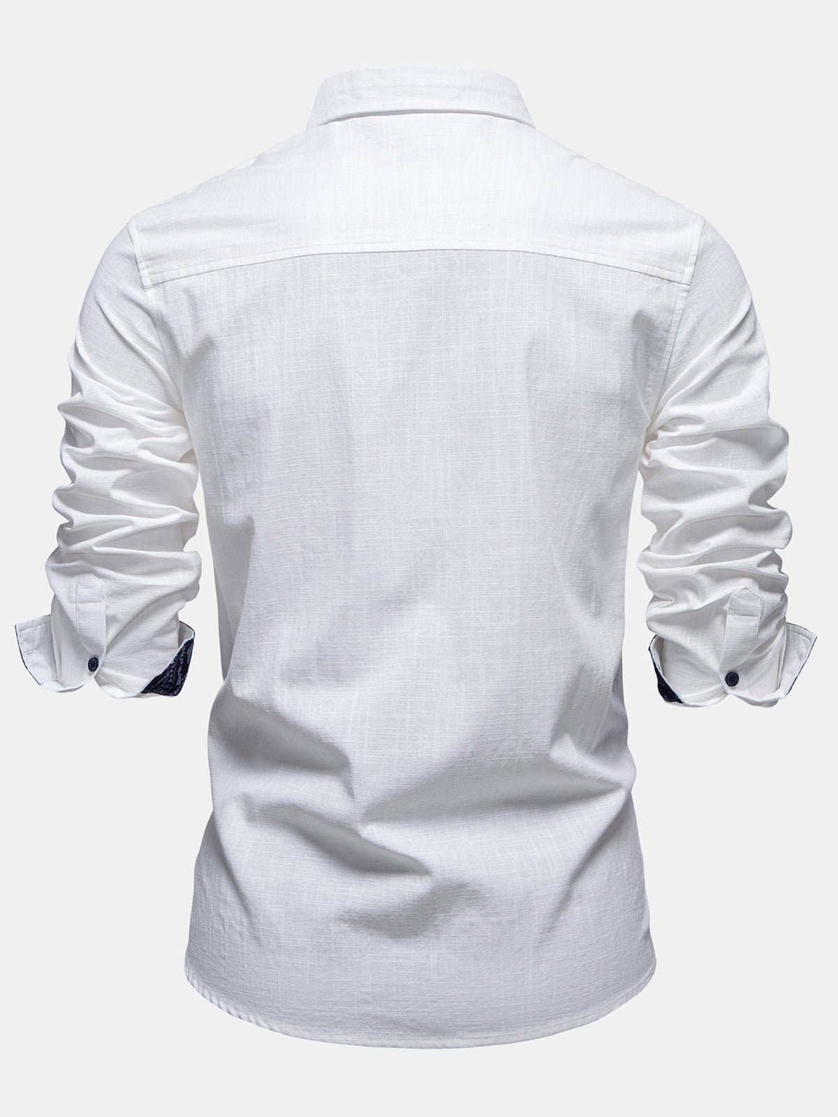 Men’s Cotton Shirt and Linen Blend Trouser Set for Summer Smart Casual Dressing