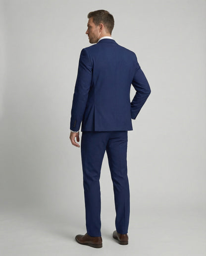 Men’s Slim-Fit Formal Suit – Modern Three-Piece Tailoring for Weddings and Business