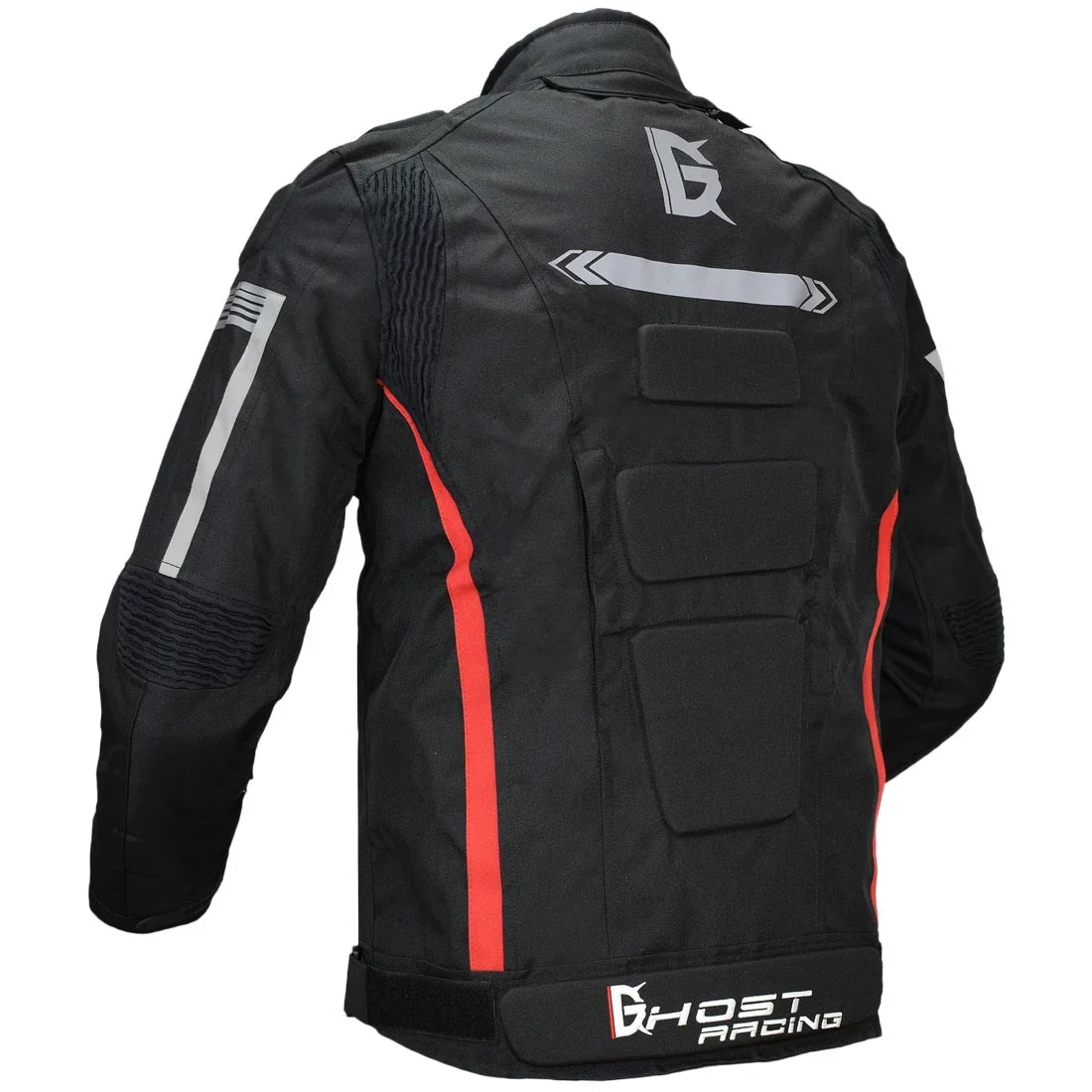 Men’s Protective Motorcycle Jacket – Wind-Resistant Racing Jacket with Removable Lining