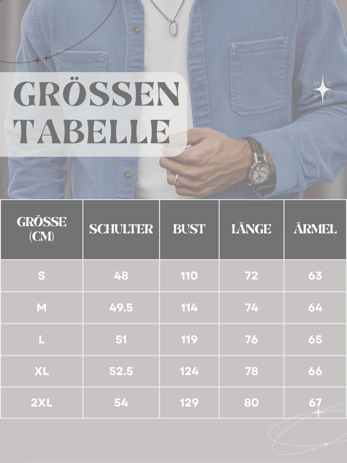 Men’s Shirt Jacket – Flap Chest Pockets with Full Button Placket