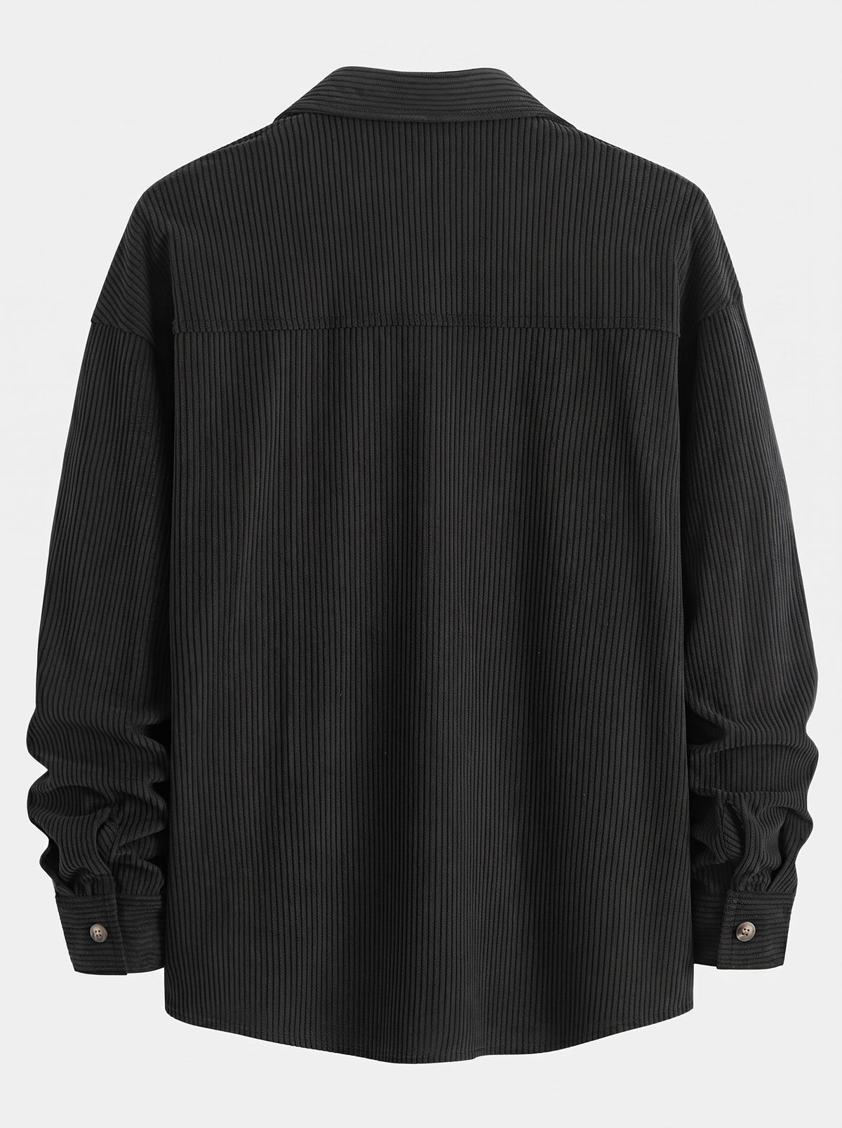 Men’s Corduroy Shirt and Cargo Jogger Set – Relaxed Autumn Streetwear Co-Ord