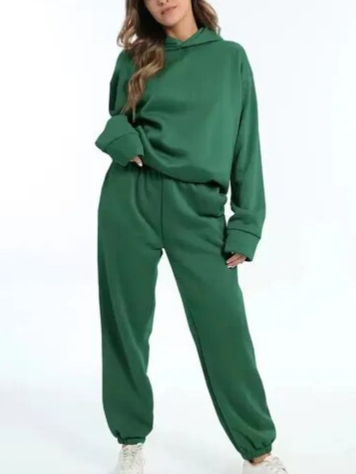 Women’s Lounge Set – Matching Hoodie and Joggers in Brushed Fleece