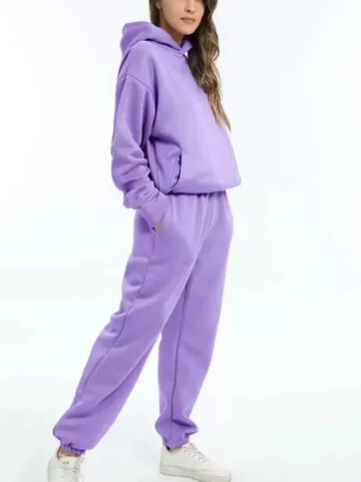 Women’s Lounge Set – Matching Hoodie and Joggers in Brushed Fleece