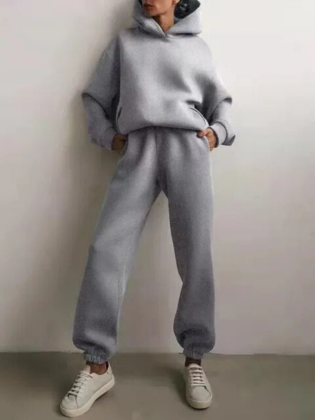 Women’s Lounge Set – Matching Hoodie and Joggers in Brushed Fleece