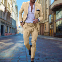 Men’s Slim Fit Suit – Stylish Comfortable Tailored Formalwear for Everyday Occasions