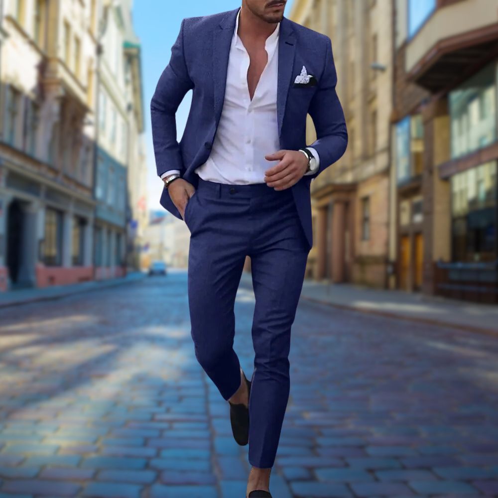 Men’s Slim Fit Suit – Stylish Comfortable Tailored Formalwear for Everyday Occasions