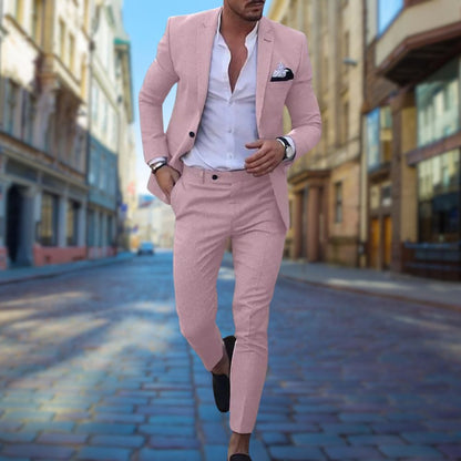 Men’s Slim Fit Suit – Stylish Comfortable Tailored Formalwear for Everyday Occasions