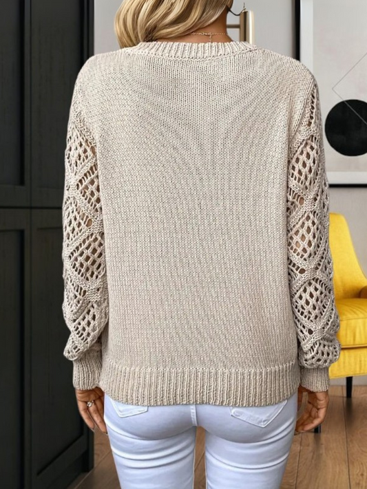 Women’s V-Neck Jumper – Soft Knit with Relaxed Everyday Fit