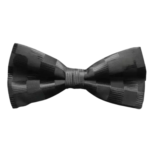 Men’s Patterned Silk Bow Tie – Adjustable Evening Neckwear for Formal Occasions