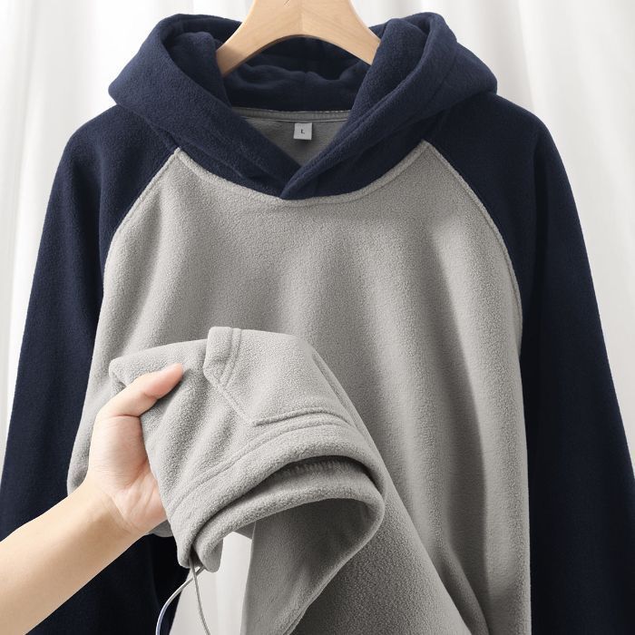 Men’s Oversized Hooded Anorak Jacket – Warm Waterproof Layer for Winter Wear