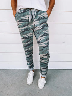 Women’s Leopard-Print Drawstring Joggers – Slim Casual Trousers for Everyday Wear