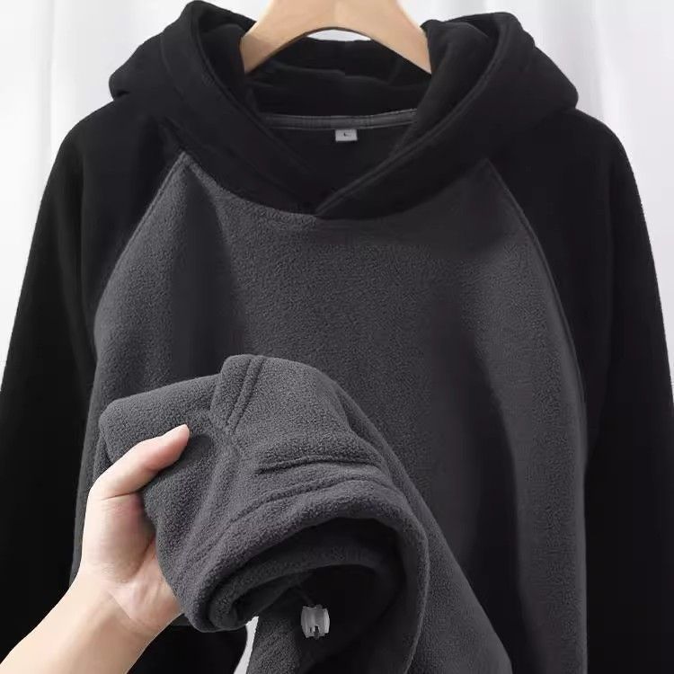Men’s Oversized Hooded Anorak Jacket – Warm Waterproof Layer for Winter Wear