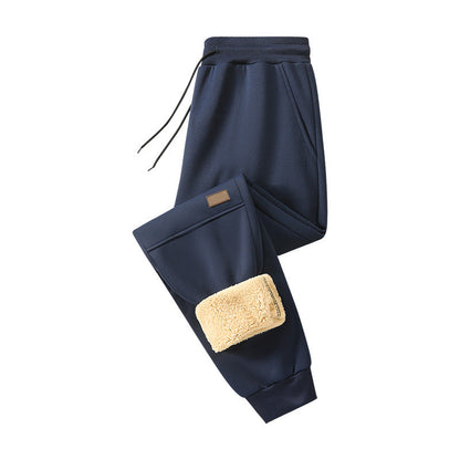 Men’s Lined Joggers – Drawstring Waist with Tapered Ribbed Cuffs