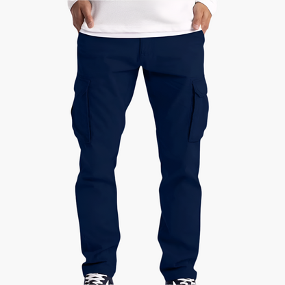 Men’s Cargo Trousers – Adjustable Waistband with Thigh Pockets