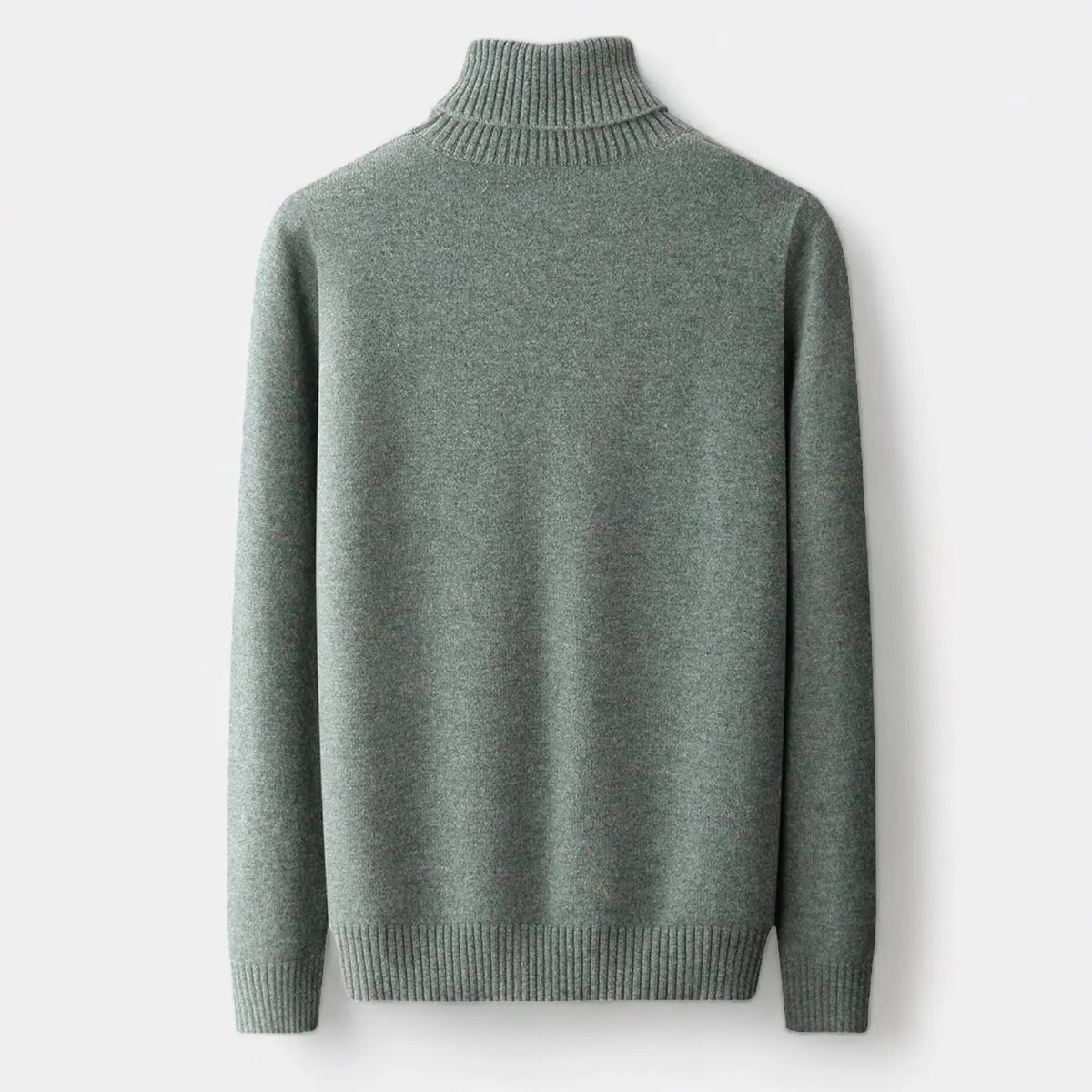 Men’s Merino Roll-Neck Sweater – Polished Winter Staple for Tailored Wardrobes