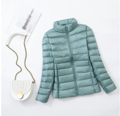 Women’s Lightweight Quilted Puffer Jacket – Warm Zip-Up Layer for Everyday Winter Wear