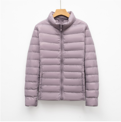 Women’s Lightweight Quilted Puffer Jacket – Warm Zip-Up Layer for Everyday Winter Wear