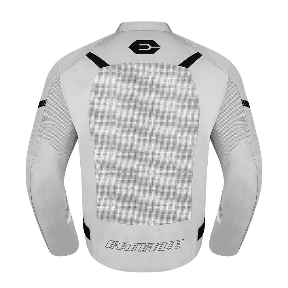 Men’s Breathable Motorcycle Jacket – Protective Zip-Up Riding Layer for Summer Touring and Everyday Road Use