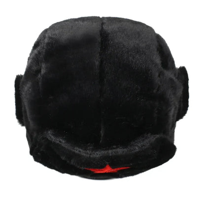 Unisex Faux-Fur Trapper Hat – Insulated Winter Headwear with Extended Ear Flaps