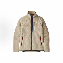 Men’s High-Neck Fleece Jacket – Full-Zip Outdoor Layer with Multiple Utility Pockets