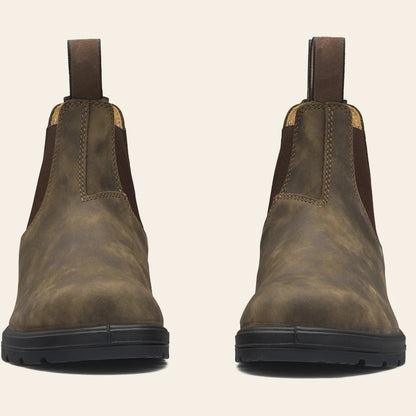 Men’s Leather Chelsea Boots – Anti-Slip Outdoor Ankle Boots for Winter Wear