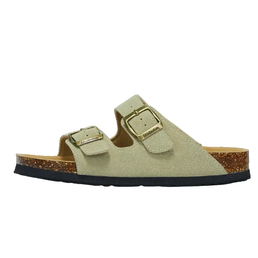 Women’s Plush-Lined Buckle Winter Slippers – Cosy Indoor Outdoor Sandals