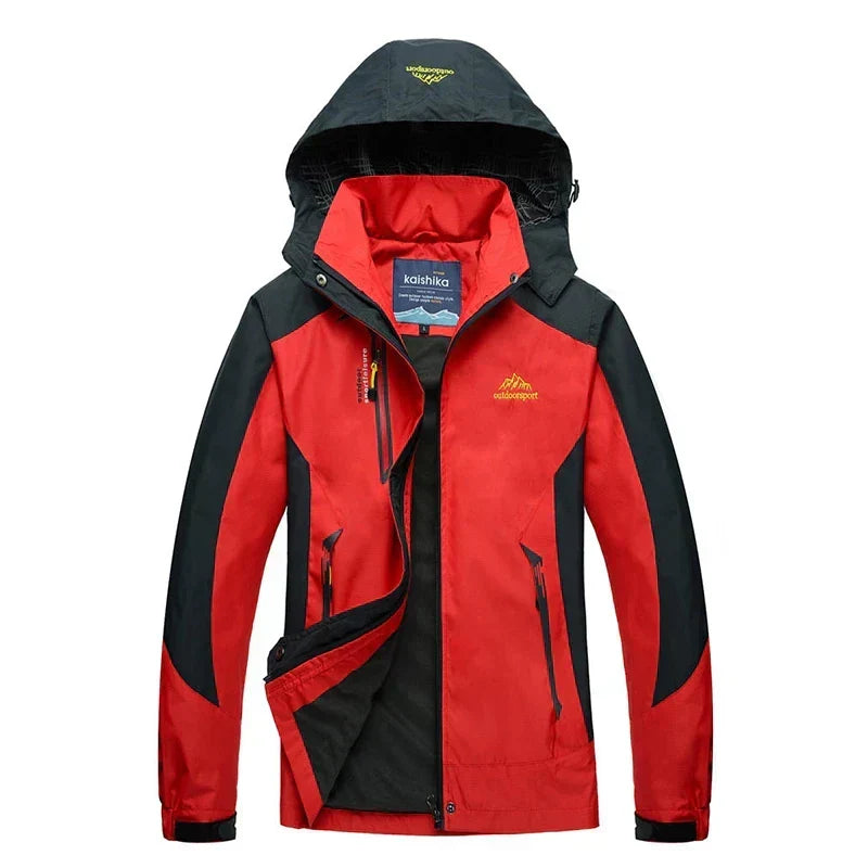 Women’s Waterproof Trekking Jacket – Lightweight Hooded Shell for Hiking and Outdoor Wear