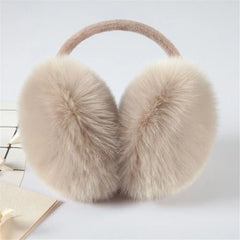 Women’s Padded Plush Earmuffs – Soft Thermal Headband for Winter Travel and Everyday Outdoor Wear