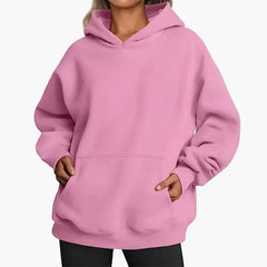 Women’s Oversized Hoodie – Kangaroo Pocket with Large Hood