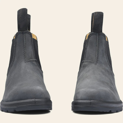 Men’s Leather Chelsea Boots – Anti-Slip Outdoor Ankle Boots for Winter Wear