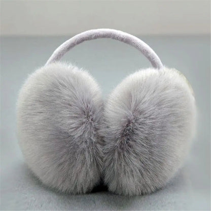 Women’s Padded Plush Earmuffs – Soft Thermal Headband for Winter Travel and Everyday Outdoor Wear