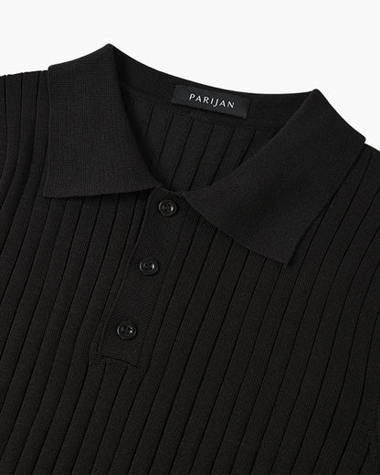 GIMCHEON Knitted Polo Shirt