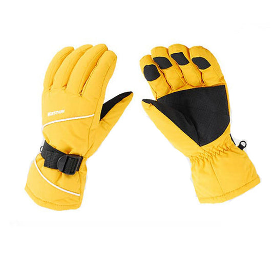 Men’s Waterproof Insulated Ski Gloves – Windproof Anti-Slip Winter Cycling Snowboard Gloves