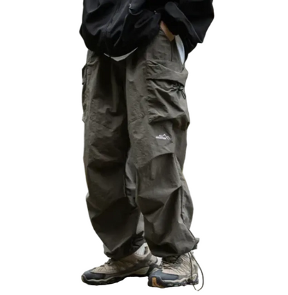 Men’s Waterproof Cargo Trousers – Relaxed Multi-Pocket Pants for Outdoor Adventures