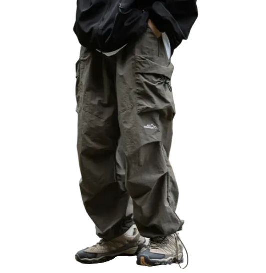 Men’s Waterproof Cargo Trousers – Relaxed Multi-Pocket Pants for Outdoor Adventures