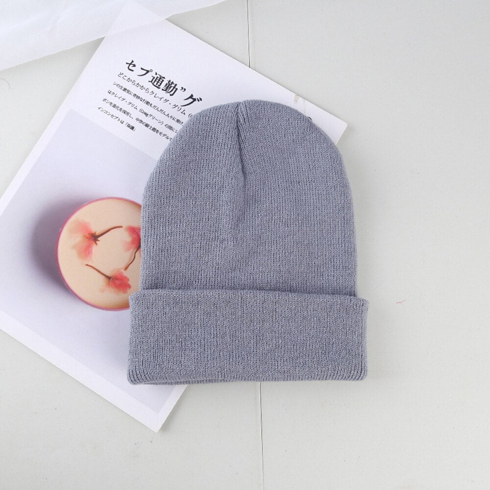 Men’s Cashmere Beanie – Soft Fold-Over Winter Hat for Everyday Cold-Weather Wear
