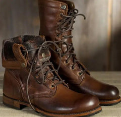 Women’s Leather Boots – Flexible Fit, Soft Lining & All-Day Comfort