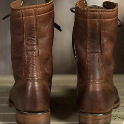 Women’s Leather Boots – Flexible Fit, Soft Lining & All-Day Comfort