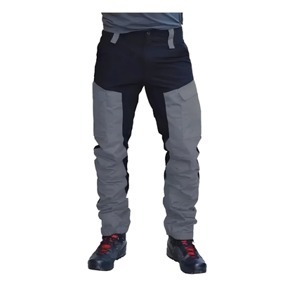 Men’s Weather-Resistant Cargo Work Trousers – Reinforced Utility Pants with Deep Pockets for Outdoor Work
