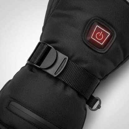 Men’s Heated Winter Gloves – Water-Resistant Touchscreen Gloves with Three Adjustable Heat Settings