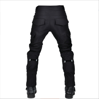 Men’s Reinforced Motorcycle Trousers – Multi-Pocket Riding Pants for Everyday Road Wear