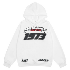 Men’s Vintage Racing Graphic Hoodie – Relaxed Streetwear Sweatshirt for Everyday Wear
