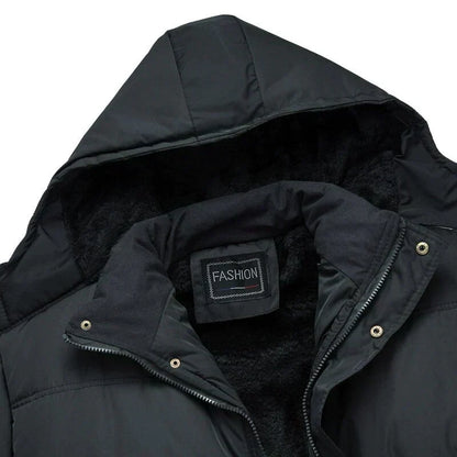 Men’s Hooded Puffer Jacket – Insulated Winter Outerwear for Everyday Cold-Weather Wear