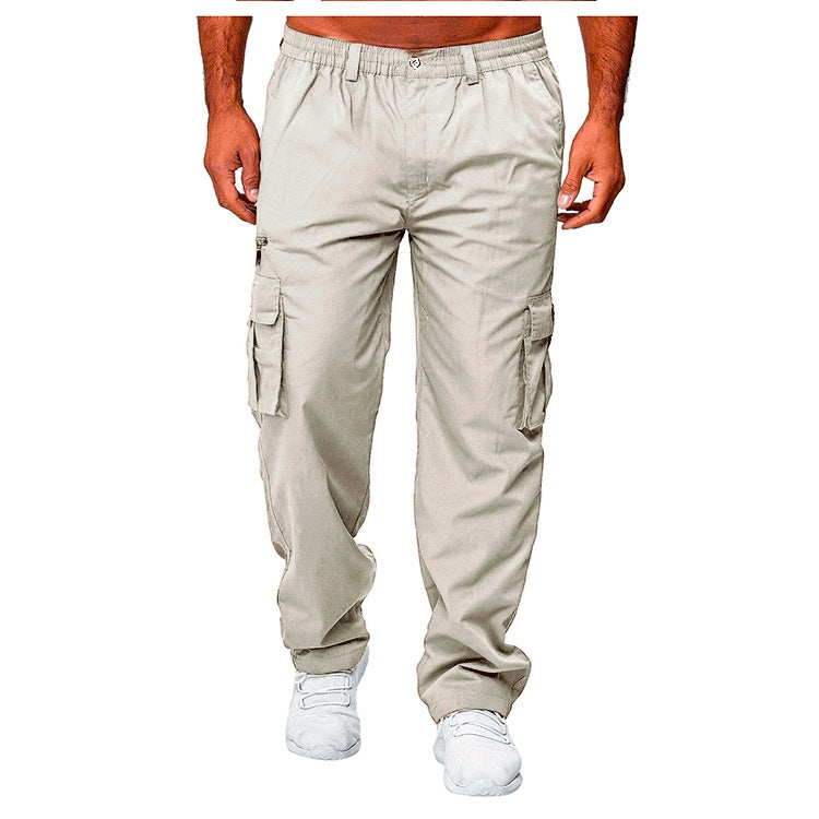 Men’s Utility Cargo Trousers – Relaxed Multi-Pocket Trousers for Everyday Wear