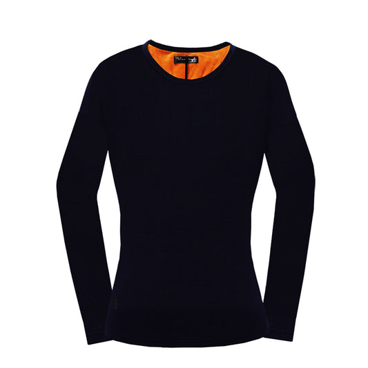 Women’s USB Heated Thermal Top – Slim-Fit Long-Sleeve Base Layer with Adjustable Heating
