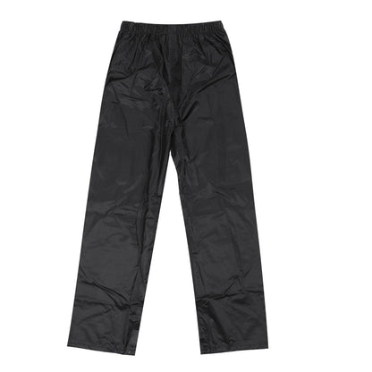 Men’s Waterproof Rain Trousers – Lightweight Windproof Outdoor Overpants with Elastic Waist for Fishing Hiking and Wet-Weather Activities