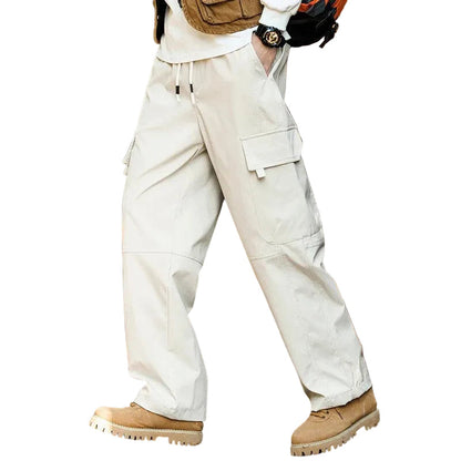 Men’s Water-Resistant Hiking Cargo Trousers – Breathable Outdoor Trousers for Active Adventures