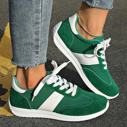 Women’s Breathable Mesh Trainers – Lightweight Lace-Up Sneakers for Walking and Everyday Wear